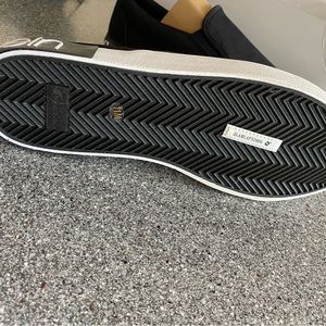 Calvin Klein 11m canvas slip on mens shoe